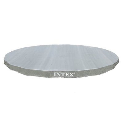 Intex 18' Round Easy Set Solar Vinyl Cover with 18' Debris Cover for Swim Pools