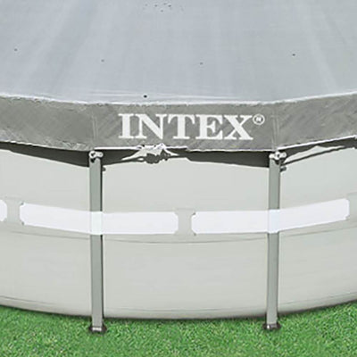 Intex 18' Round Easy Set Solar Vinyl Cover with 18' Debris Cover for Swim Pools