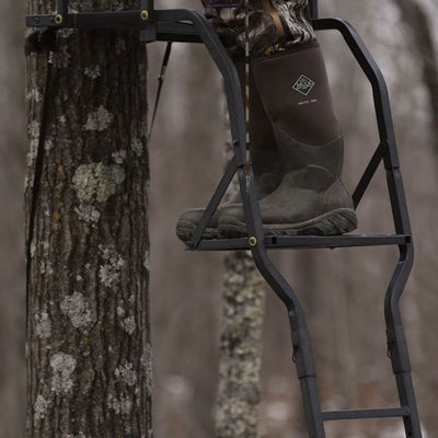 Rivers Edge RE660 Classic XT 1 Man Seat Lock On Deer Hunting Tree Ladder Stand (Open Box)