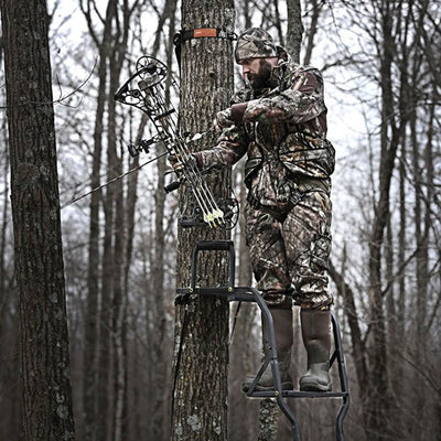 Rivers Edge RE660 Classic XT 1 Man Seat Lock On Deer Hunting Tree Ladder Stand (Open Box)