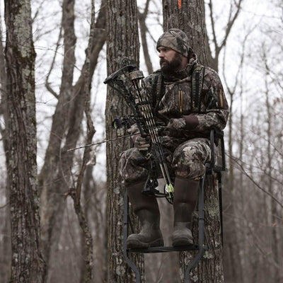Rivers Edge RE660 Classic XT 1 Man Seat Lock On Deer Hunting Tree Ladder Stand (Open Box)