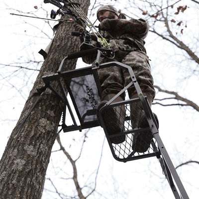 Rivers Edge RE660 Classic XT 1 Man Seat Lock On Deer Hunting Tree Ladder Stand (Open Box)