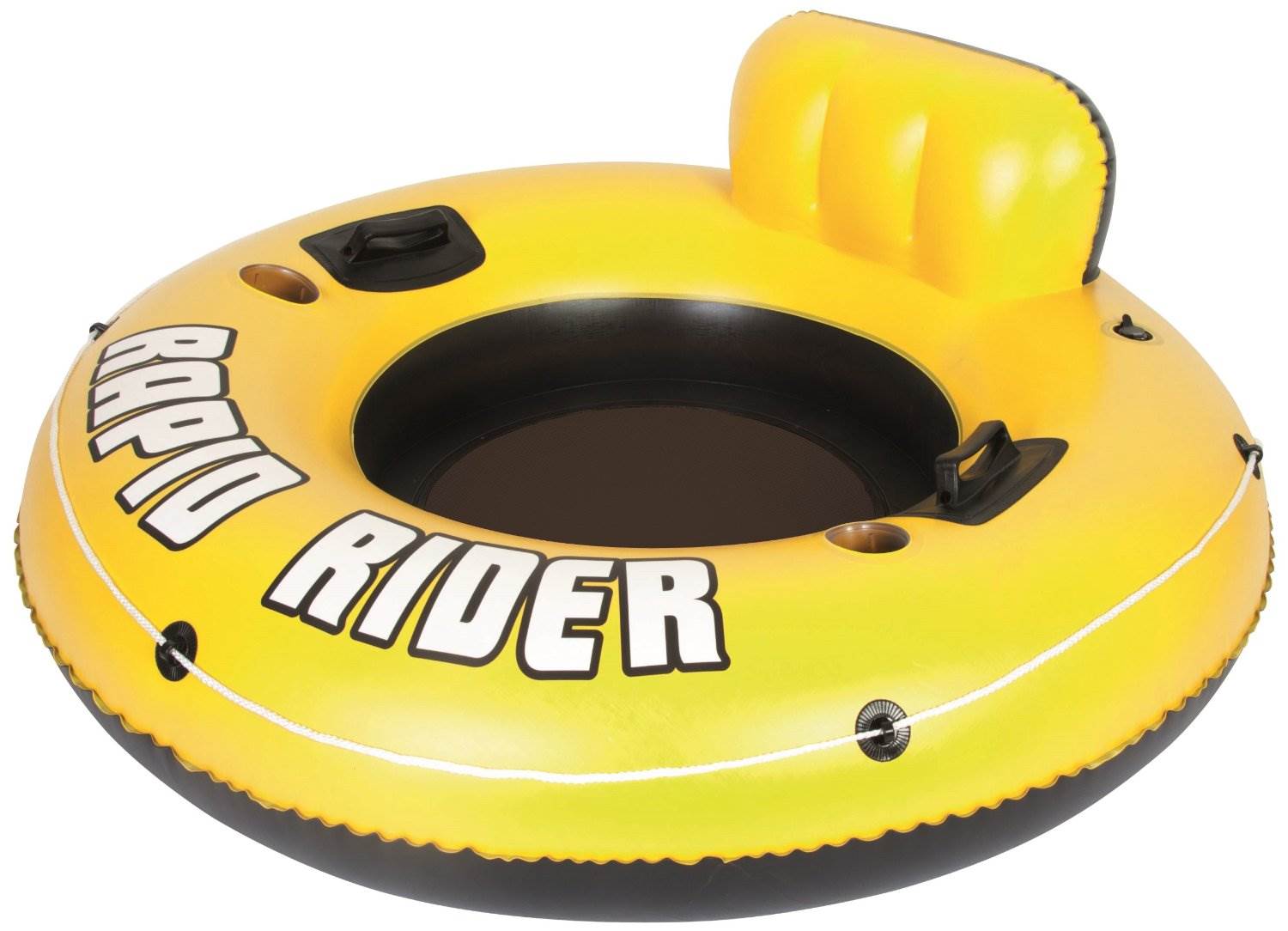 Bestway Rapid Rider 53" Inflatable Tube (2 Pack) & Intex River Run Tube (2 Pack)