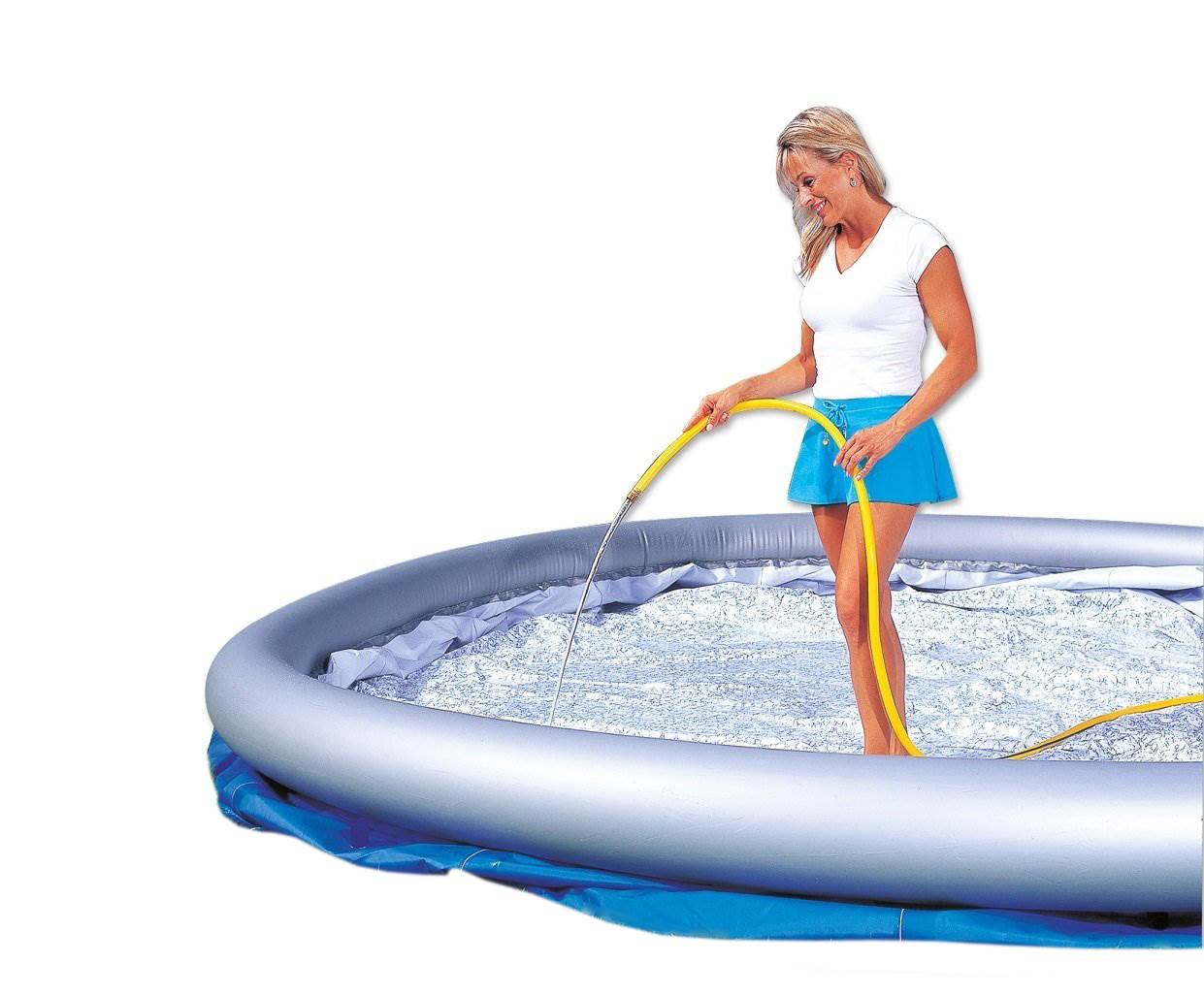 Bestway 10ft x 30in Fast Inflatable Above Ground Swimming Pool & Pump (2 Pack)