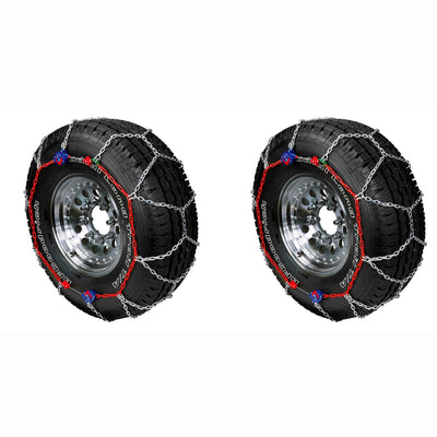 Auto Trac Series 2300 Pickup Truck/SUV Traction Snow Tire Chains, 4 Pack - VMInnovations