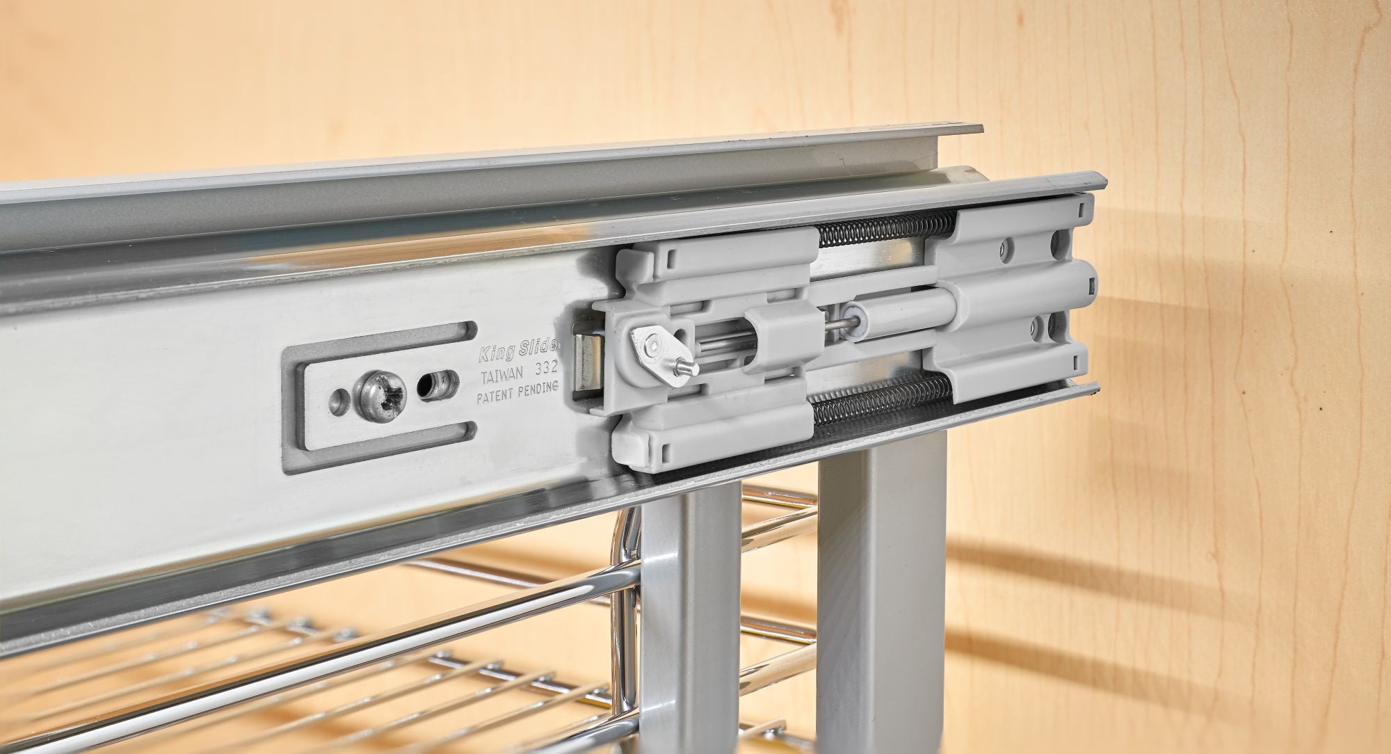 Rev-A-Shelf 18" Blind Corner Kitchen Cabinet Organizer w/ Soft-close, 5PSP-18SC-CR