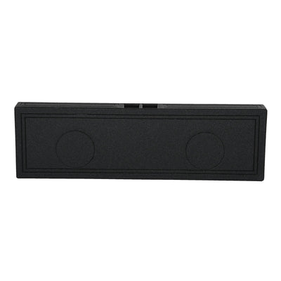 Q Power QBomb Dual 12" Vented Subwoofer Box w/ Black Bedliner Spray (Open Box)