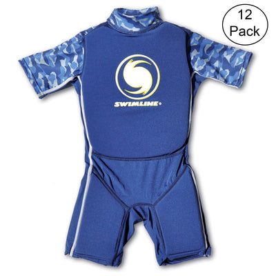 Swimline Blue Lycra Boy's Swim Trainer Wet Suit Life Vest Small (12 Pack)
