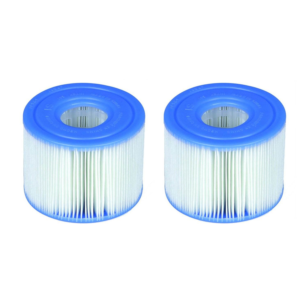 Intex PureSpa Type S1 Easy Set Pool Filter Cartridges (6 Filters) & Cleaning Kit