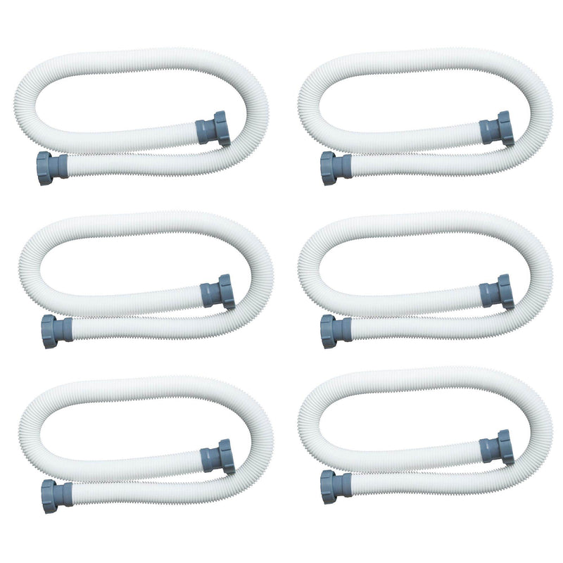 Intex 1.5" Diameter Accessory Pool Pump Replacement Hose (Open Box)(6 Pack)