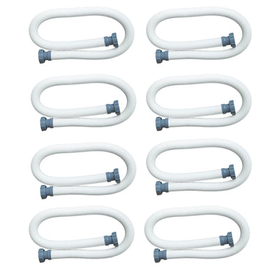 Intex 1.5 Inch Diameter Water Accessory Pool Pump Replacement Hose (8 Pack) - VMInnovations