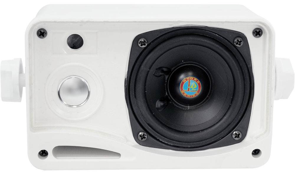 Pyle Pro PT260A 200W Stereo Receiver (2 Pack) w/ PLMR24 Marine Speakers (4 Pack)