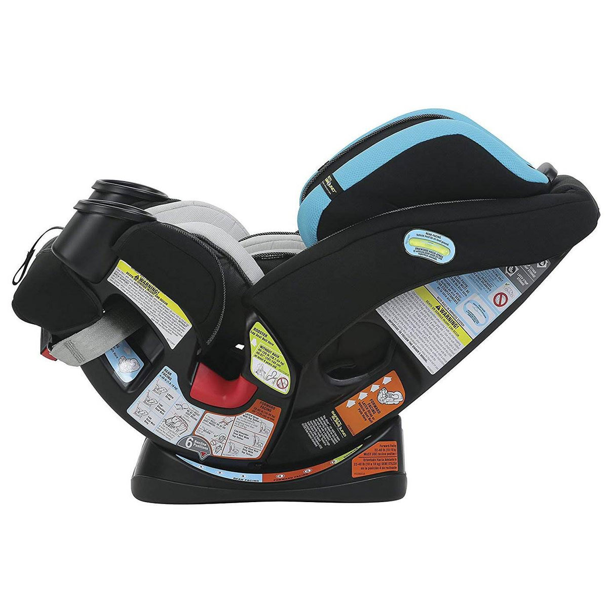 Graco 4Ever Safety Surround Side Impact Convertible Car Seat, Bryce (2 Pack)