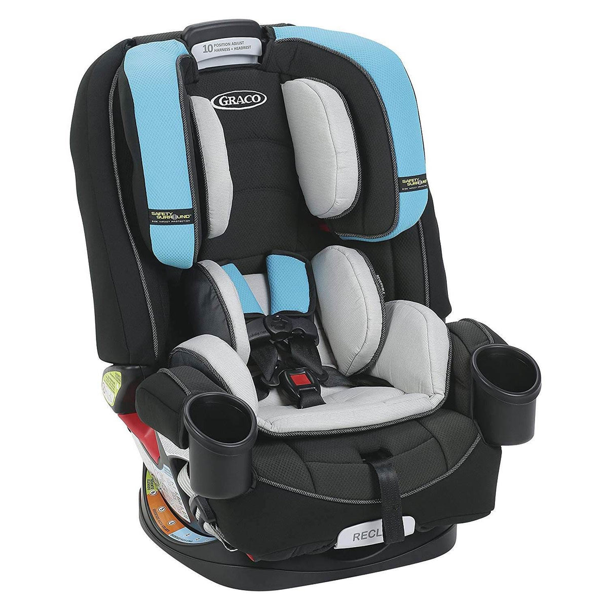 Graco 4Ever Safety Surround Side Impact Convertible Car Seat, Bryce (2 Pack)