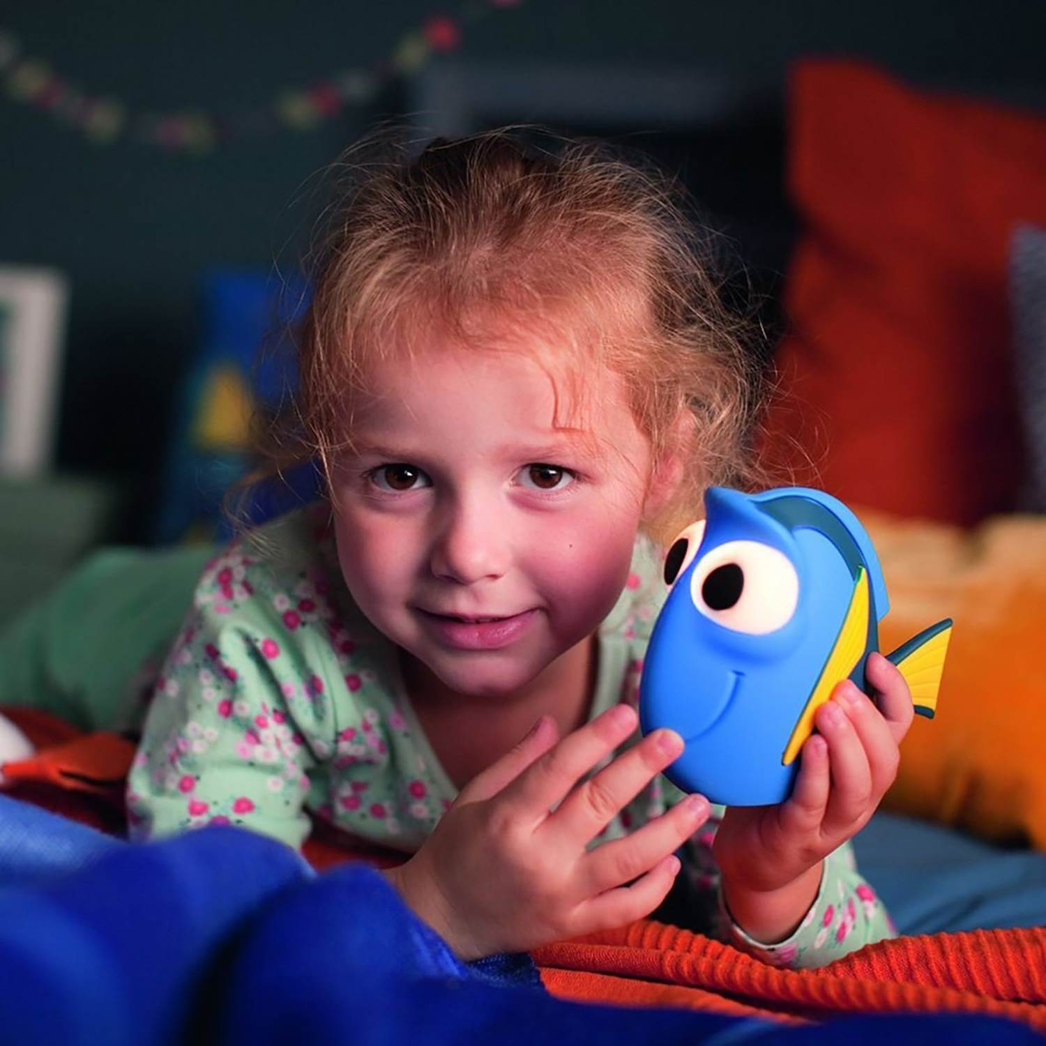 Philips Disney Finding Dory Soft Pals Kid Portable Nightlight, Blue (2 Pack)