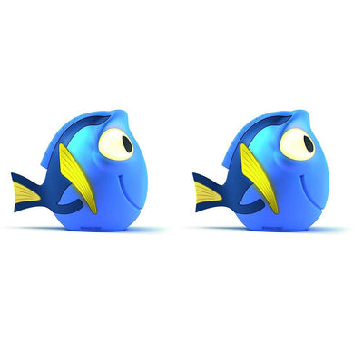 Philips Disney Finding Dory Soft Pals Kid Portable Nightlight, Blue (2 Pack)