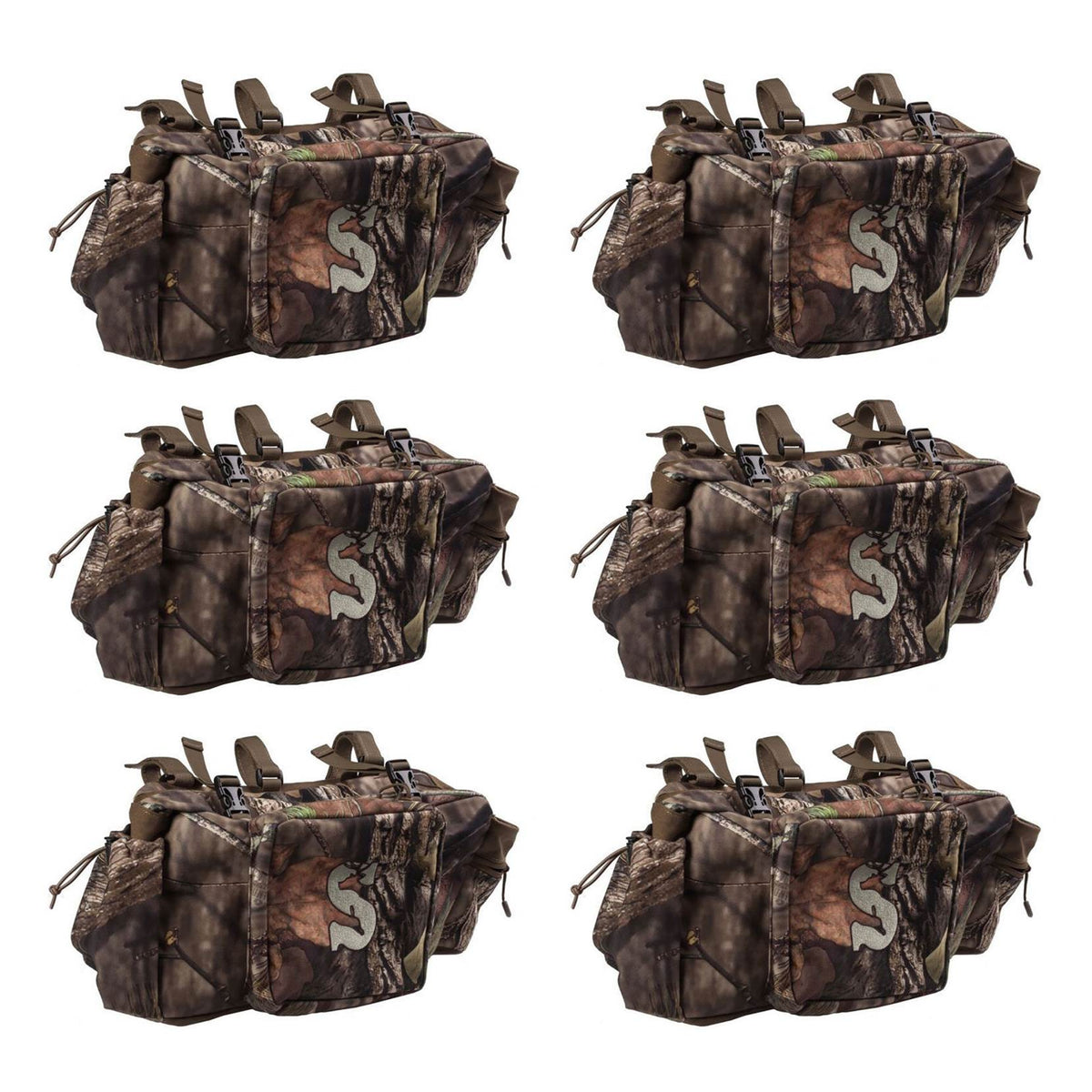 Summit Deluxe Camo Tree Stand Hunting Accessory Gear Bag (6 Pack)