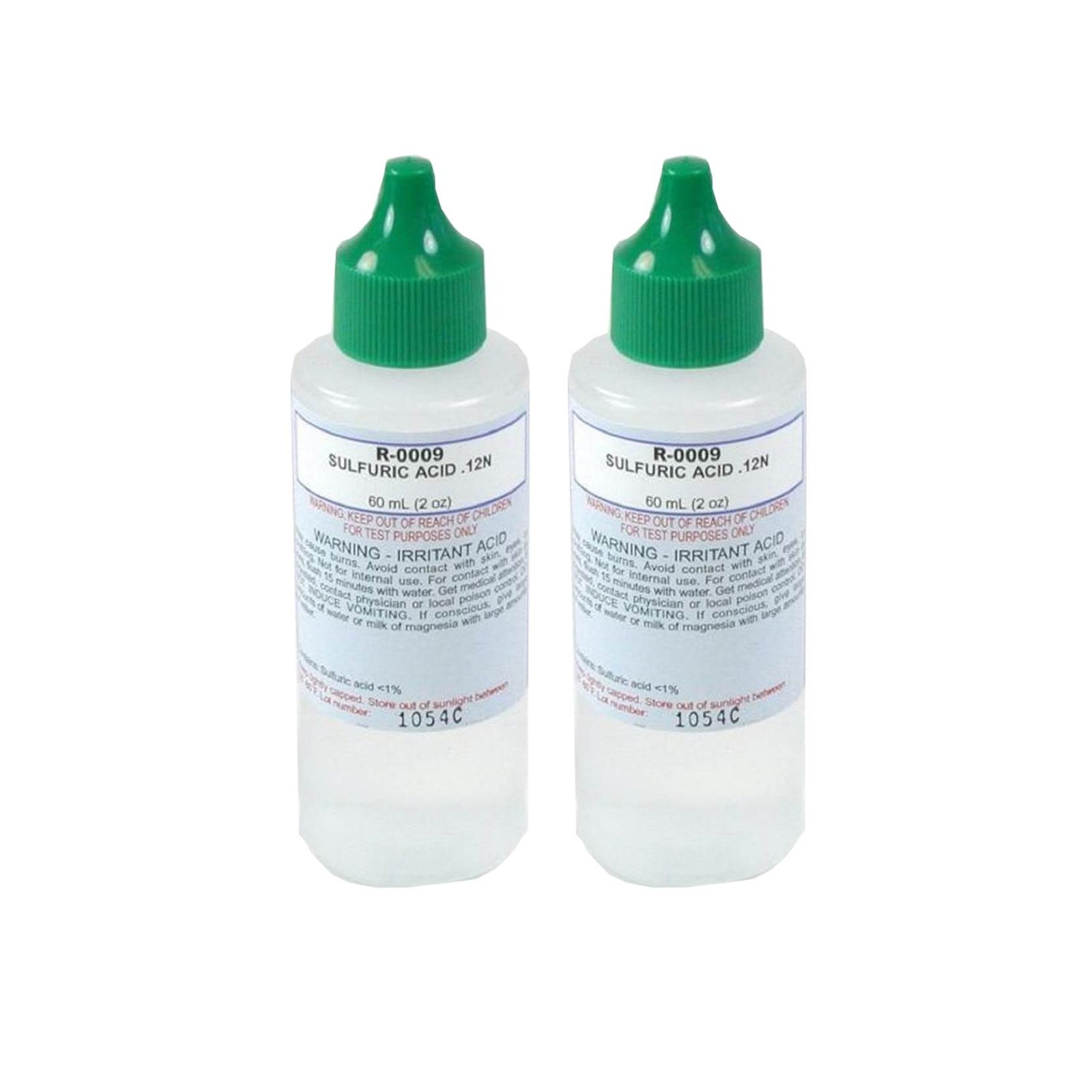 Taylor Swimming Pool Spa Water Test Kit Refill Bottle (2 Pack) - VMInnovations