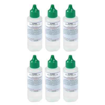 Taylor Swimming Pool Spa Water Test Kit 2Oz Refill Bottle (6 Pack) - VMInnovations