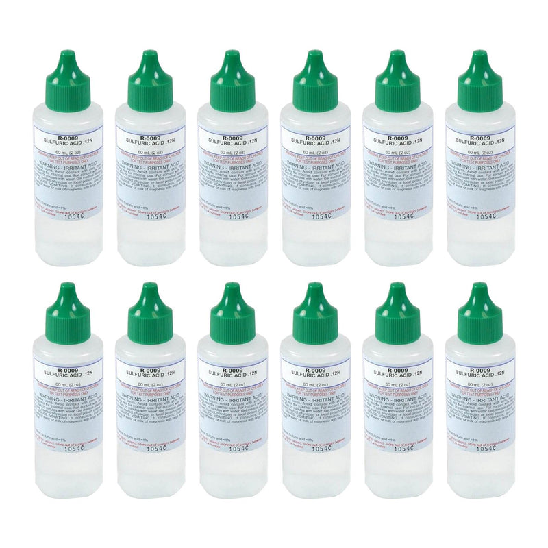 Taylor Swimming Pool Spa Water Test Kit 2Oz Refill (12 Pack)