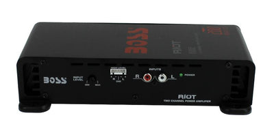BOSS R1002 200W 2-Channel Car Audio High Power Amplifier Amp 200 Watts (10 Pack)