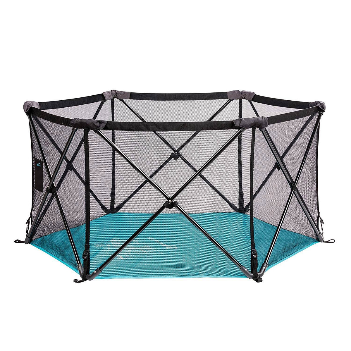 Summer Infant Lightweight Pop n Play Portable Play Yard, Turquoise (2 Pack)