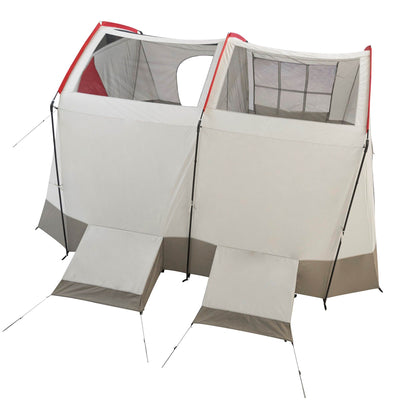 Wenzel Kodiak 12' x 14' 9 Person Family Cabin Camping Tent w/ divider (2 Pack)