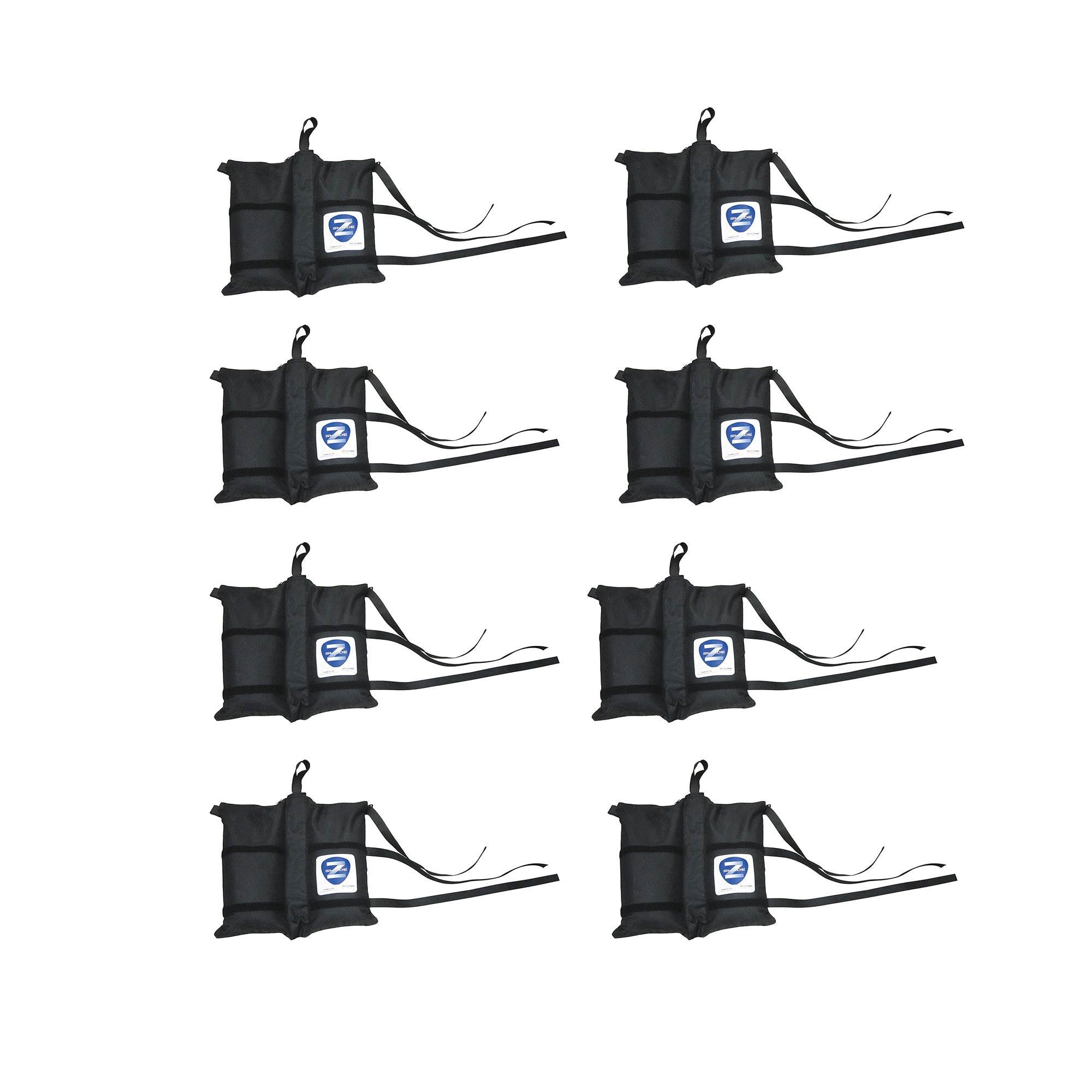 Z-Shade Instant Canopy Tent Shelter Wrap Around Leg Weight Bags (8 Pack)