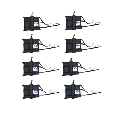 Z-Shade Instant Canopy Tent Shelter Wrap Around Leg Weight Bags (8 Pack)