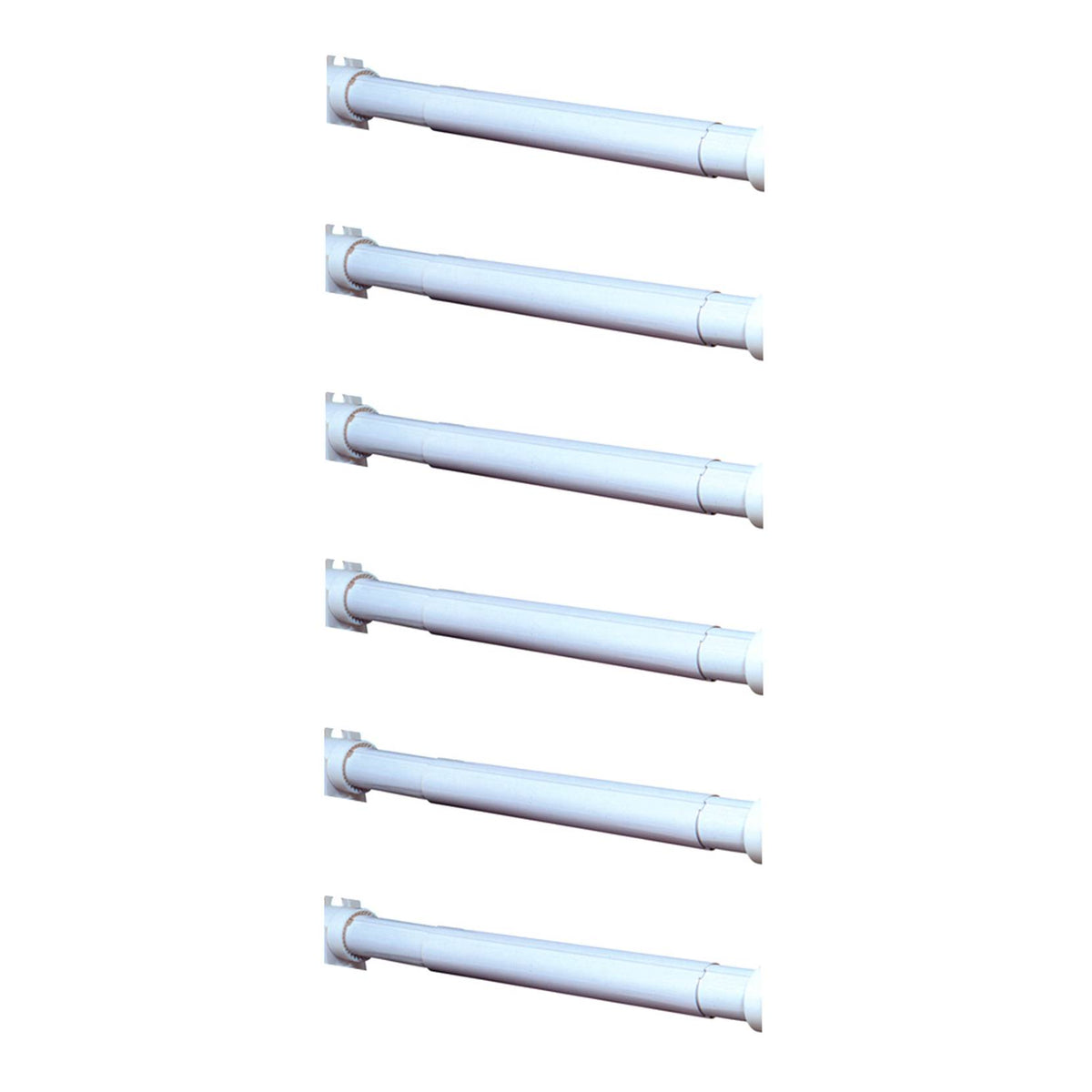 Hydrotools 54000 Swimming Pool Solar Reel 3" Aluminum Tube Kit (6 Pack)