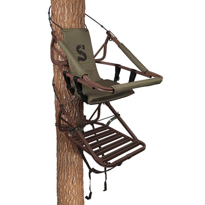 Summit Viper Steel Lightweight Self Climbing Single Seat Deer Hunting Treestand