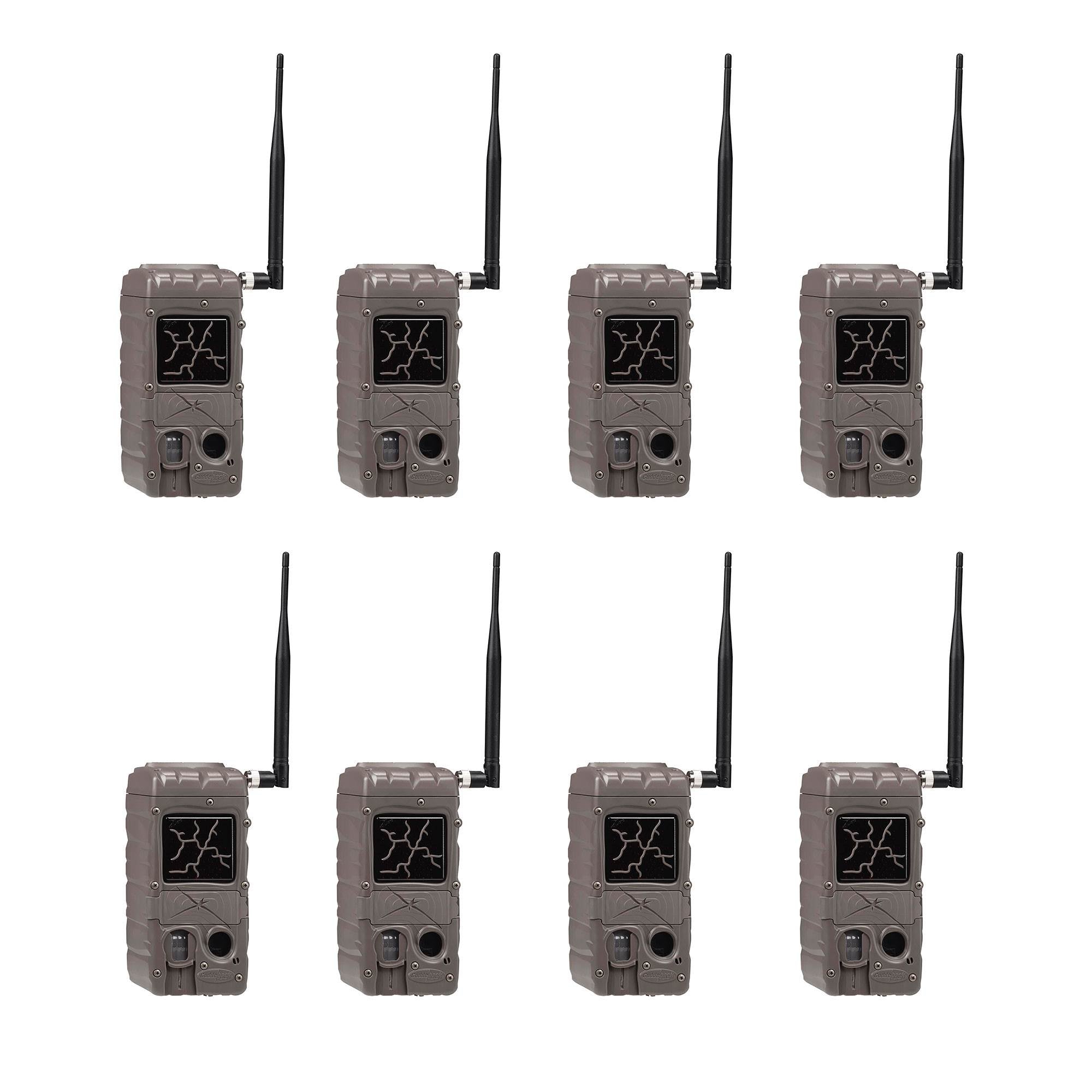 Cuddeback CuddeLink Remote Network & Infrared Hunting Game Trail Camera (8 Pack)