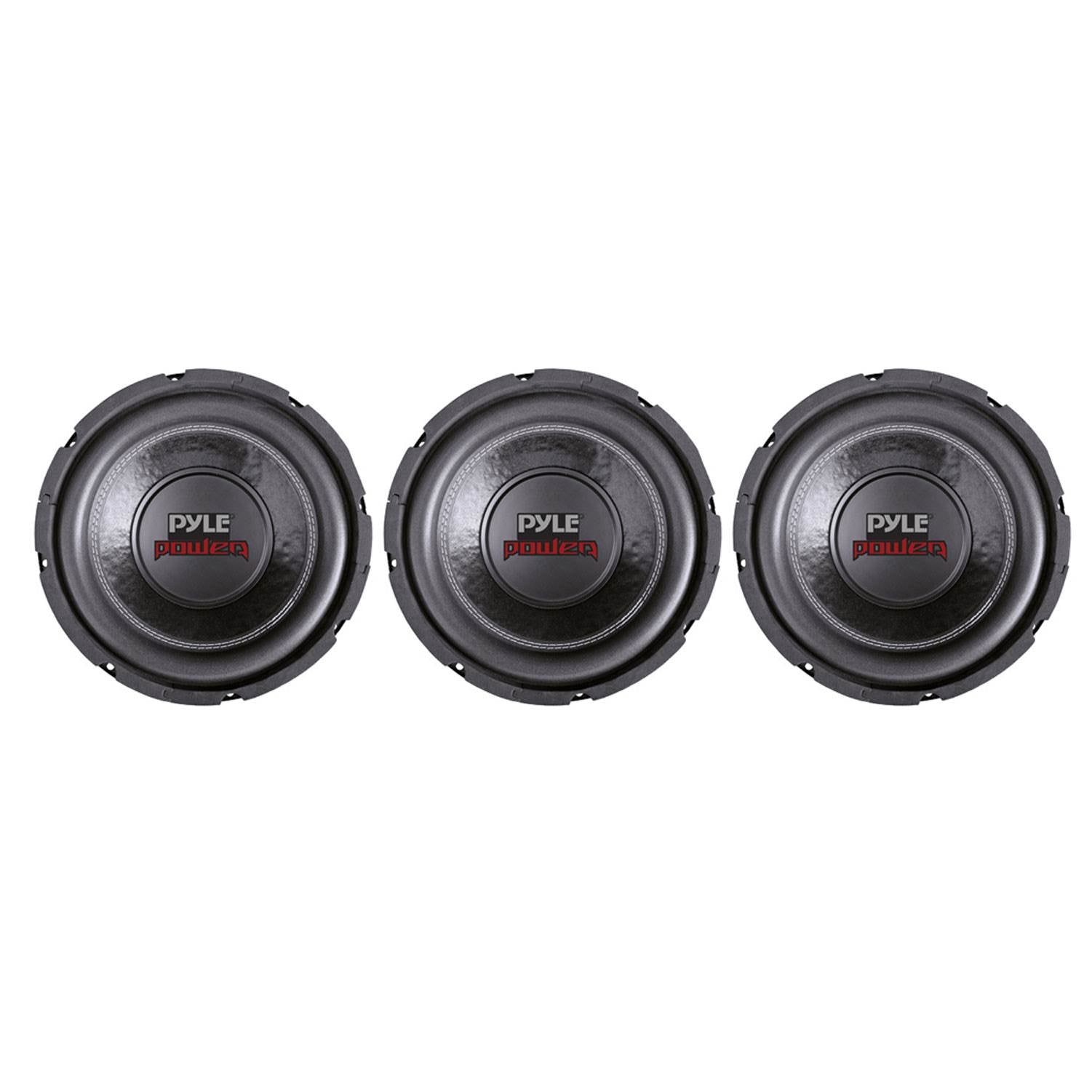 PYLE 6" 600W Max Dual Voice Coil 4-Ohm Car Stereo Audio Power Subwoofer (3 Pack) - VMInnovations