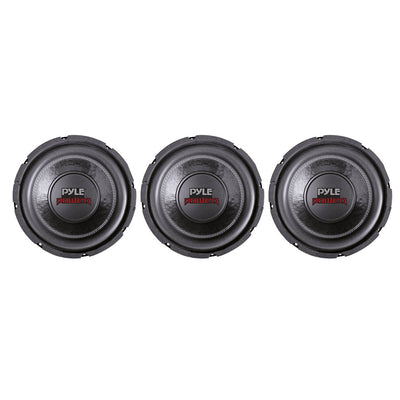 PYLE 6" 600W Max Dual Voice Coil 4-Ohm Car Stereo Audio Power Subwoofer (3 Pack) - VMInnovations