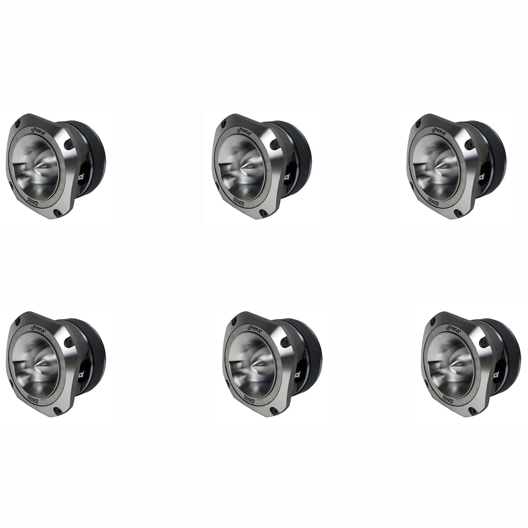 PYLE PDBT31 1.5 Inch 500W Heavy Duty Super Car Audio Tweeter (6 Pack) - VMInnovations