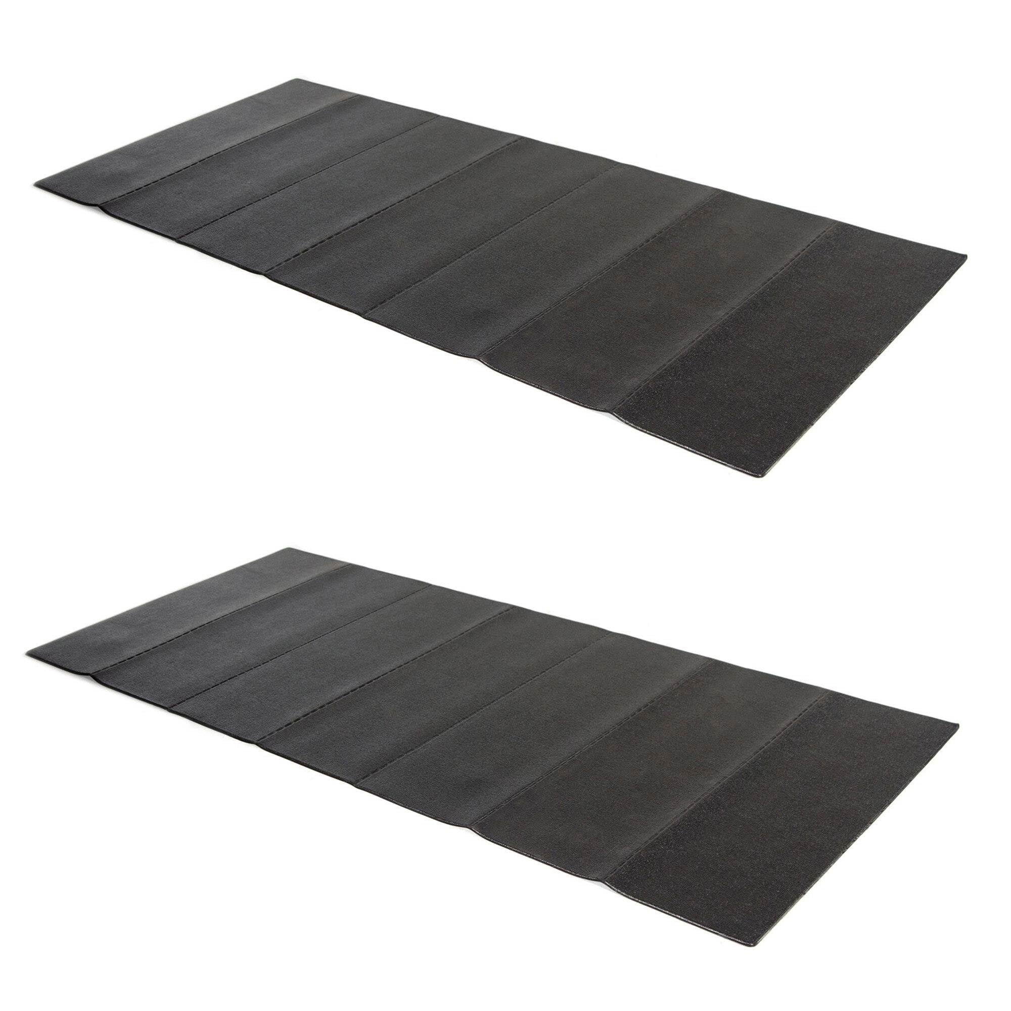 Stamina 86x36 Fold-To-Fit Home Gym Fitness Exercise Foam Equipment Mat (2 Pack) - VMInnovations