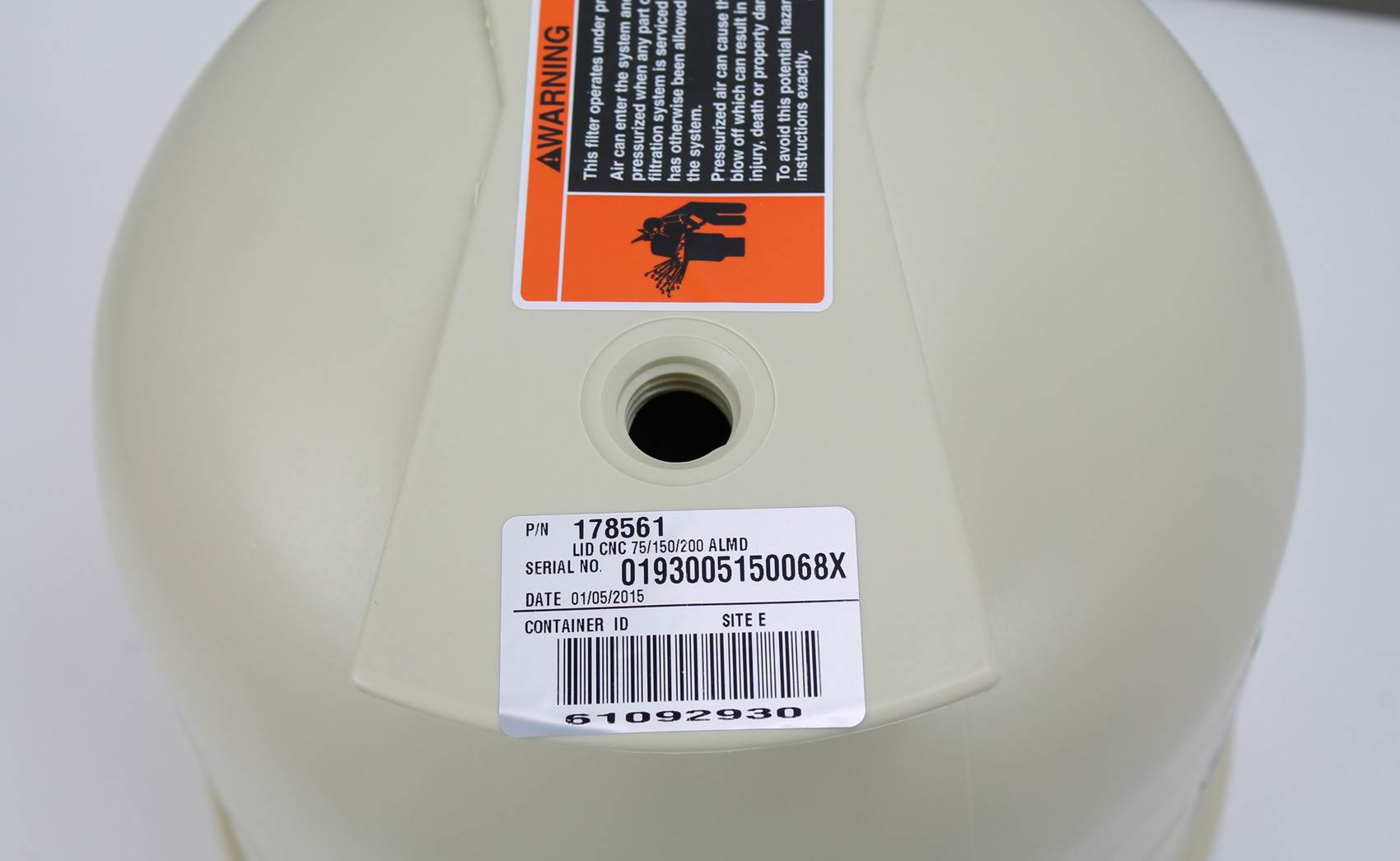 Pentair 178561 Clean Clear Predator Swimming Pool Cartridge Filter Lid (2 Pack)