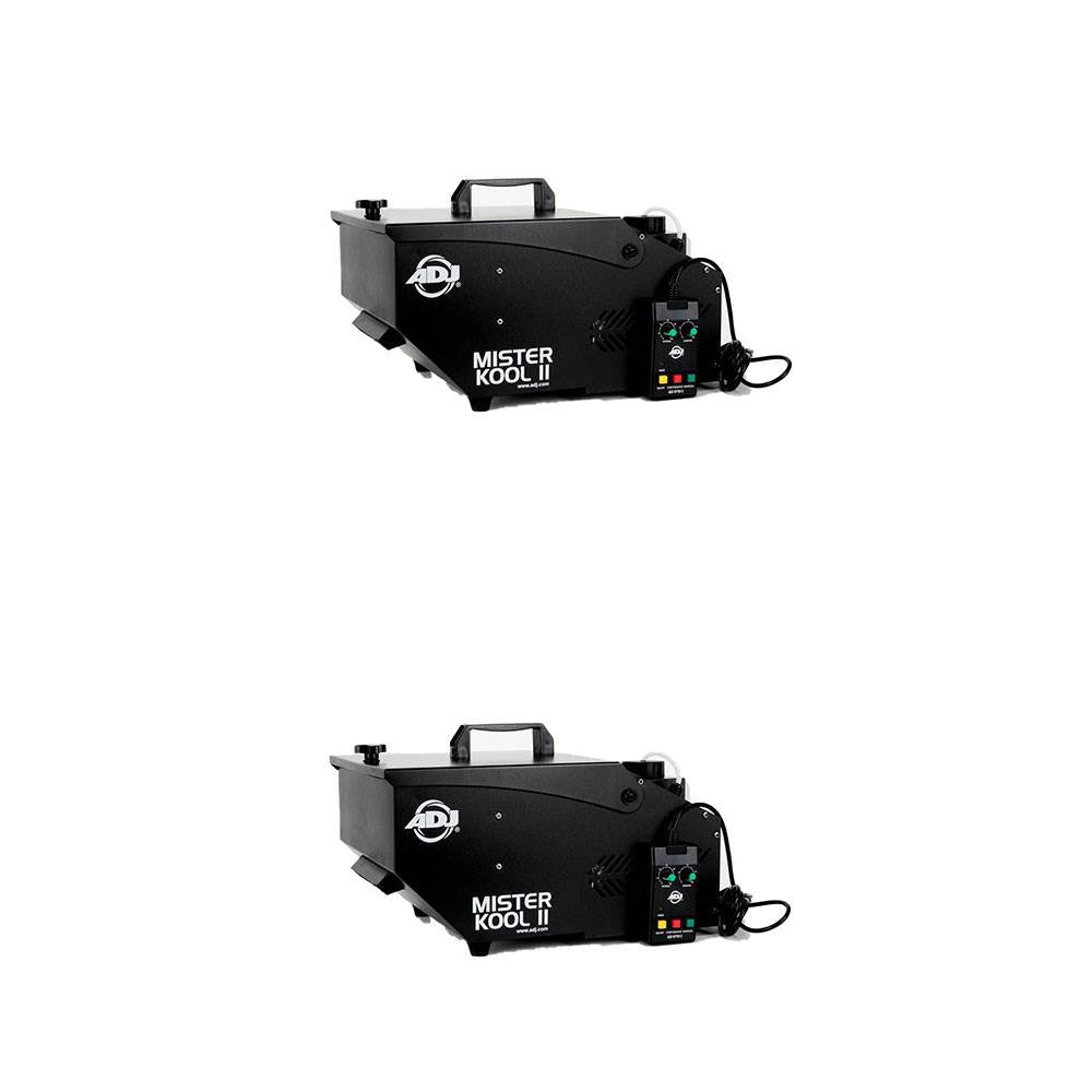 American DJ Mister Kool II Wired Low Lying Water Smoke Fog Machine (2 Pack) - VMInnovations