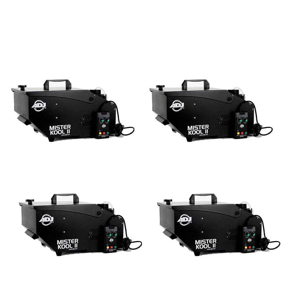 American DJ Mister Kool II Wired Low Lying Water Smoke Fog Machine (4 Pack) - VMInnovations