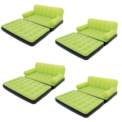Bestway Multi-Max Air Couch With Sidewinder AC Air Pump - Green | 10026 (4 Pack)