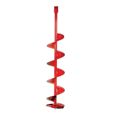 Eskimo QT8N Ice Fishing 8 Inch Quantum Steel Blade Ice Auger, Red (For Parts) - VMInnovations