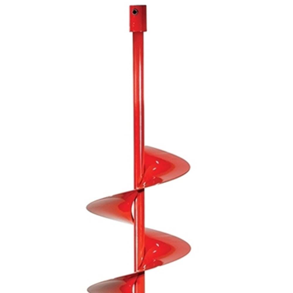 Eskimo QT10N Ice Fishing 10 Inch Quantum Blade Ice Auger Bit Attachment, Red