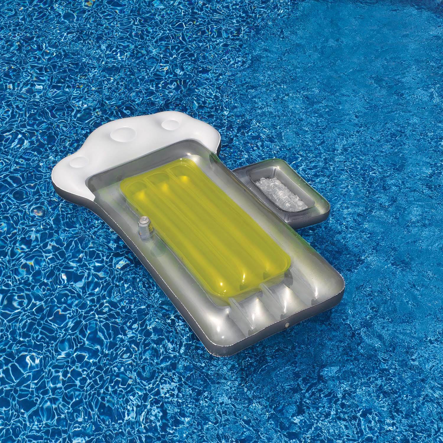 Swimline Giant Inflatable Beer Mug Swimming Pool or Lake Ride On Float (6 Pack)