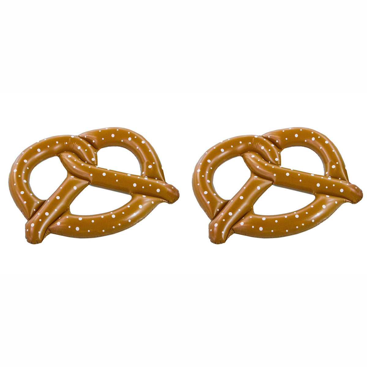 Swimline 60 Inch Giant Inflatable Pretzel Swimming Pool Float Raft  (2 Pack)