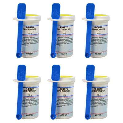 Taylor R0870-I Swimming Pool Spa Test Kit Replacement DPD Powder 10g (6 Pack)