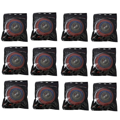 Bullz Audio 4 Gauge Car Amplifier/Amp Installation Power Wiring Kit (12 Pack)