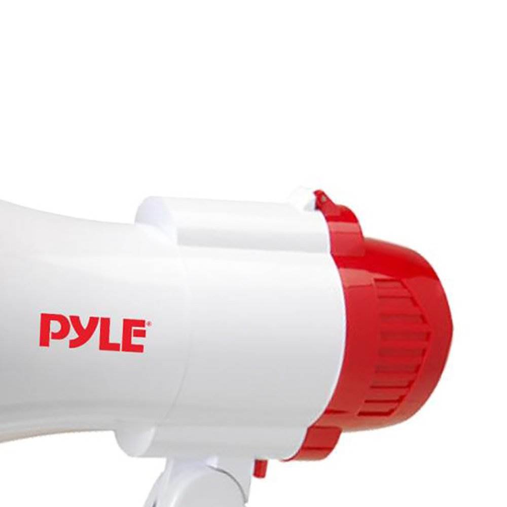 Pyle Pro Handheld Megaphone Bull Horn with Siren and Voice Recorder (6 Pack)