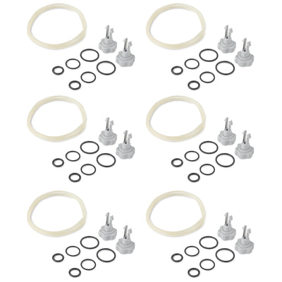 Intex 25003 1500 gal and Below Filter Pump Replacement Seals Pack Parts (6 Pack)