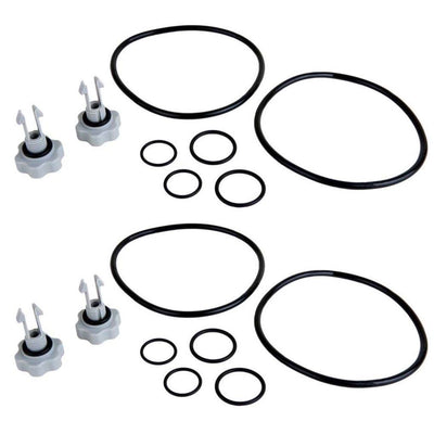 Intex 2,500 Gallon Filter Pump Replacement Seals Pack Parts | 25004 (2 Pack) - VMInnovations
