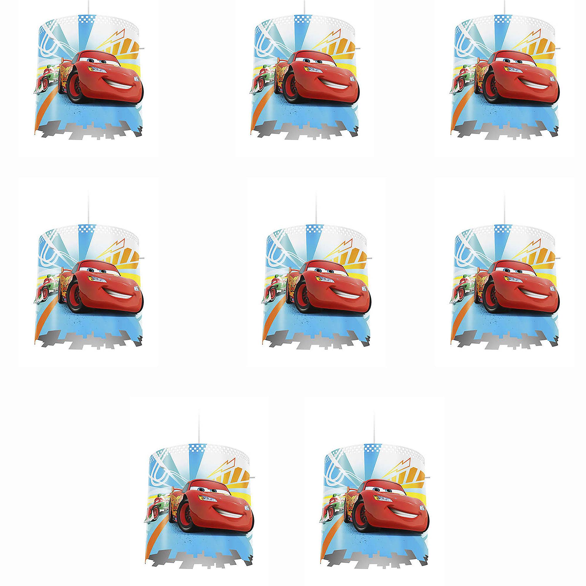Philips Disney Pixar Cars McQueen Kids Ceiling Light Lampshade Only (8 Pack)